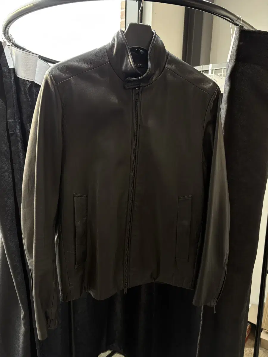 Theory Real Lambskin Jacket