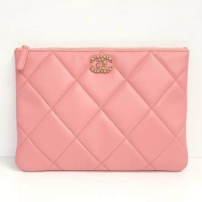Chanel 19 Clutch Medium Pink