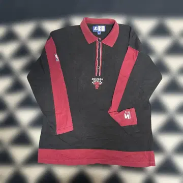 90s 시카고 불스 긴팔 피케 셔츠 롱T NBA 조던