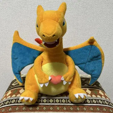 리자몽 봉제 인형 하트 포함 포켓몬