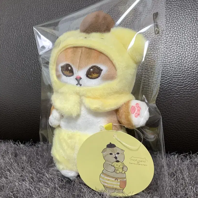 (일본정품) 산리오 폼폼푸린 모프샌드 인형키링 mofusand 가방고리