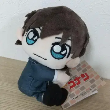 새상품 명탐정 코난 모어 플러스 붙이는 봉제 인형 마츠다 진페이