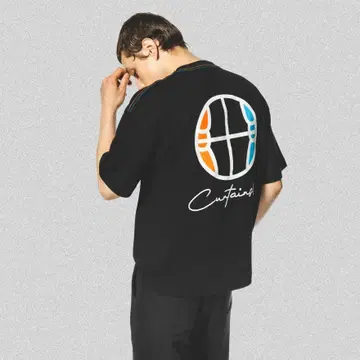 [새상품] 47L code47L 반팔 티셔츠 블랙 Vaundy