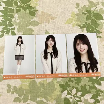 노기자카46 브로마이드 집업 가디건 츠츠이 아야메