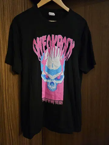 ONE OK ROCK 2024 WORLD TOUR 티셔츠 블랙 사이즈 L