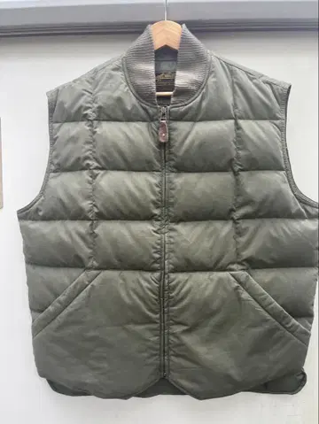 80s 90s eddie bauer 다운 조끼 올리브 L 사이즈