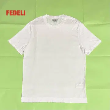 인기 상품] FEDELI 페데리 반팔 티셔츠 크루넥 사이즈 52