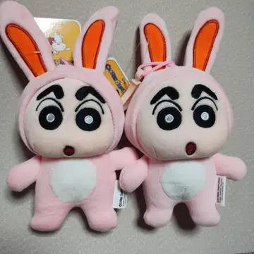 크레용 신짱 인형옷 마스코트 토끼 키링 신스케