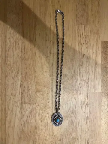 goros 실버 목걸이