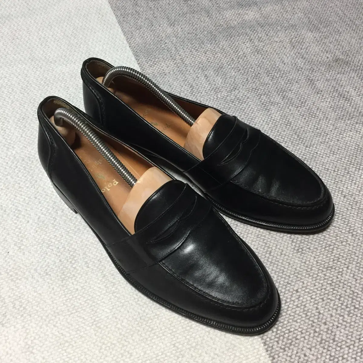 폴로 랄프로렌 made in italy 페니 로퍼