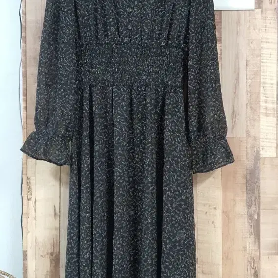 【MARGARIN FINGERS】24fw LACE CHIFFON ONE PIECE Margarin Fingers