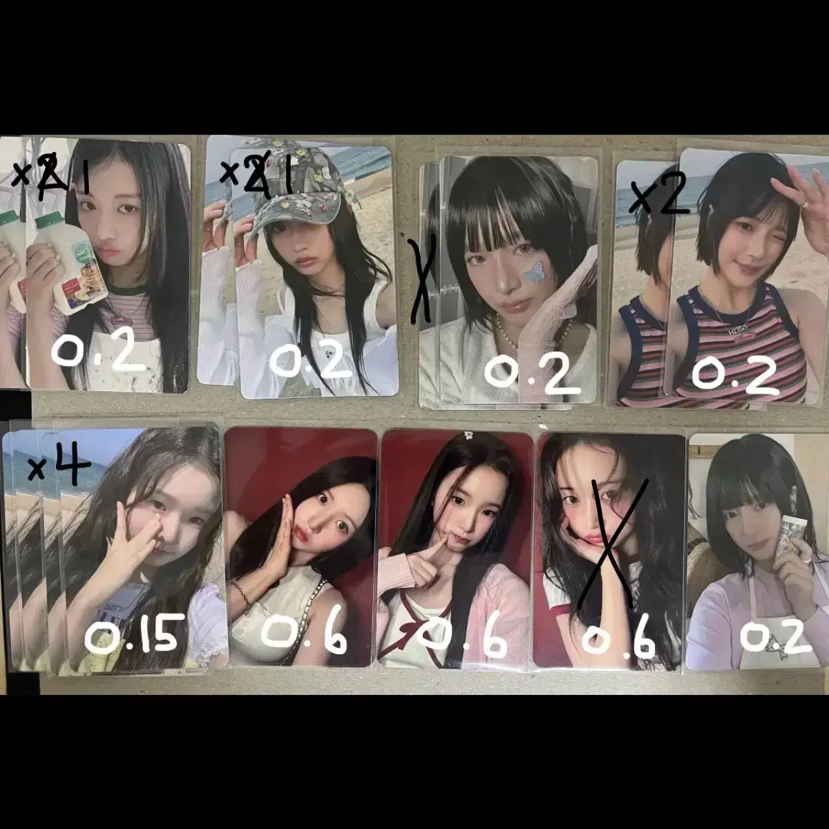 HITGS Hitges pre-order benefit unreleased photocard poca