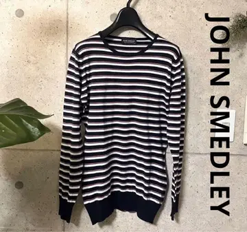 JOHN SMEDLEY 존스메들리 보더 풀오버 M
