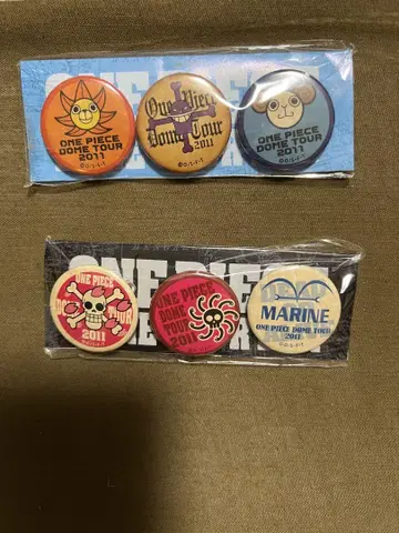 원피스 ONE PIECE 돔 투어 한정판 캔뱃지 핸콕 흰 수염