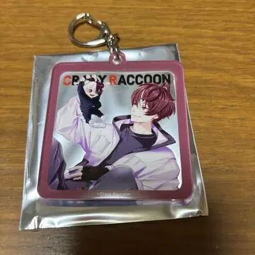 CrazyRaccoon 프레임 키체인 고챠 마이키