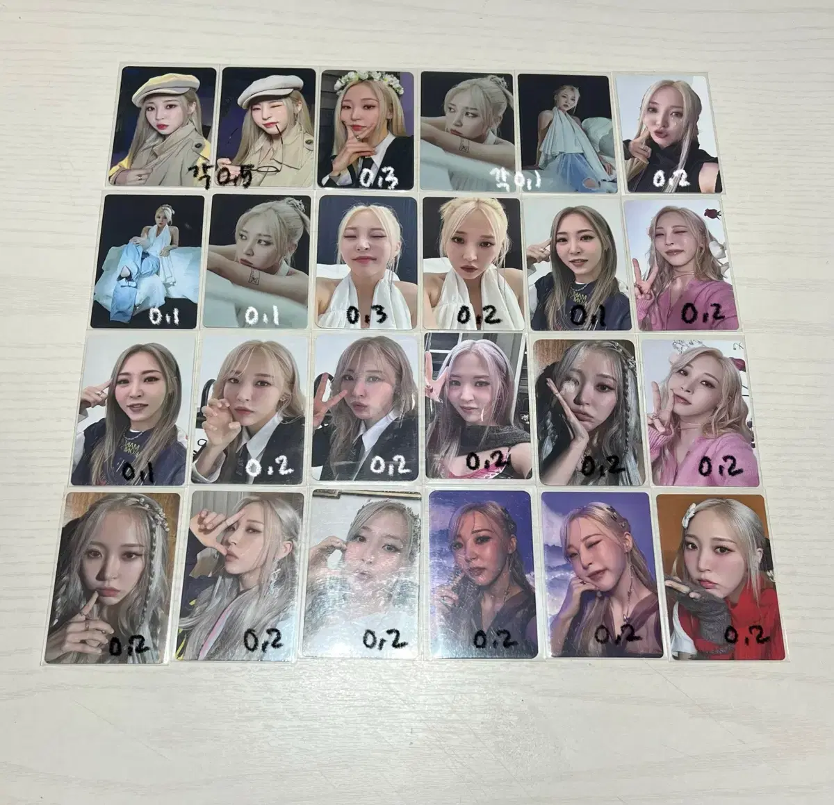 마마무 문별 마마무 플러스 프레젠트 햄뵤리 공식키트 포토카드 포카