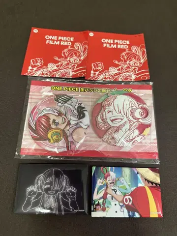 원피스 ONE PIECE 우타 캔뱃지 마그넷 굿즈
