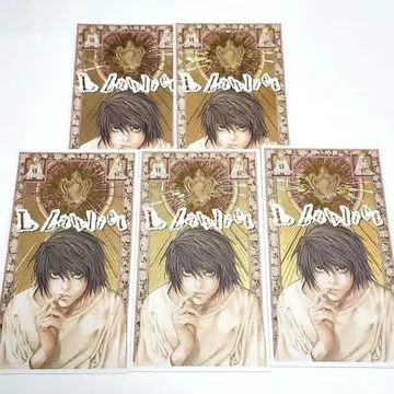 데스노트 DEATH NOTE 타로 카드 5장