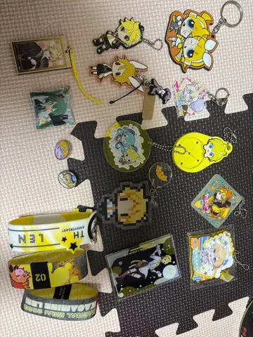 카가미네 린 렌 키링 아크릴, 파워 퍼프, 굿즈, 러버, 애니메이트