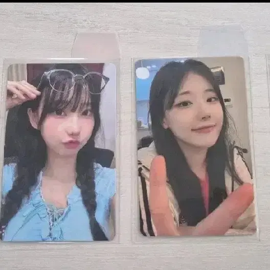 QWER hina siyeon photocard poca on Bunjang Global Site.