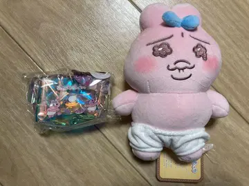 빤쮸토끼.봉제 인형.클리어 파우치