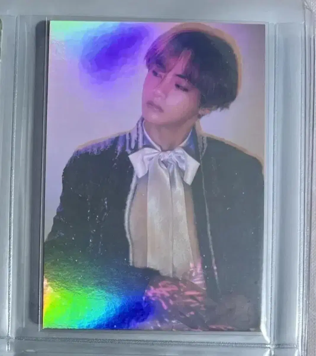 빙탄 bts 윙즈  wings  홀로그램 포카 지민 jimin/뷔 v