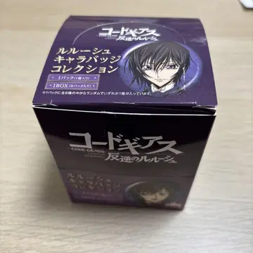 코드 기어스 반역의 루루슈 캐릭터 배지 컬렉션 1BOX