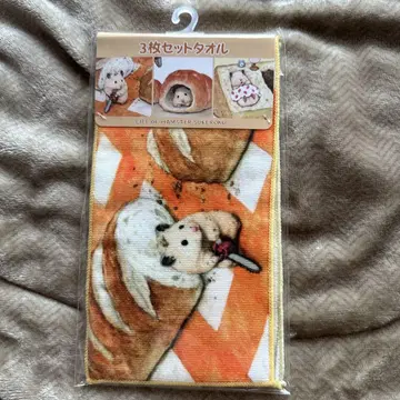 스쿠로쿠의 일상 미니 손수건 3개 세트 미사용 새상품