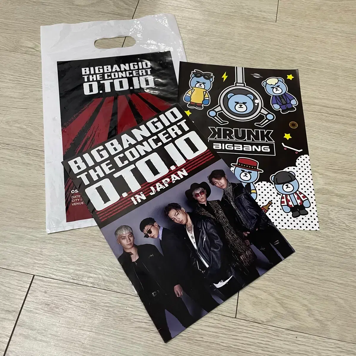 BIGBANG concert 2007 公式グッズ　ブロマイド Big Bang Japan concert merchandise | Bunjang Global