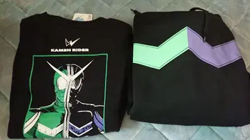 가면라이더 더블 후드티 트레이닝복 세트