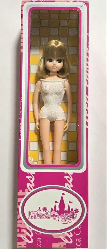 리카짱 리카짱 캐슬 빨간색 카메라 모델 미사용 인형