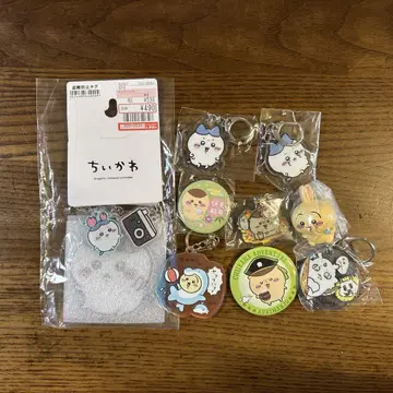 치이카와 굿즈 (하치와레, 토끼, 밤만쥬 등)