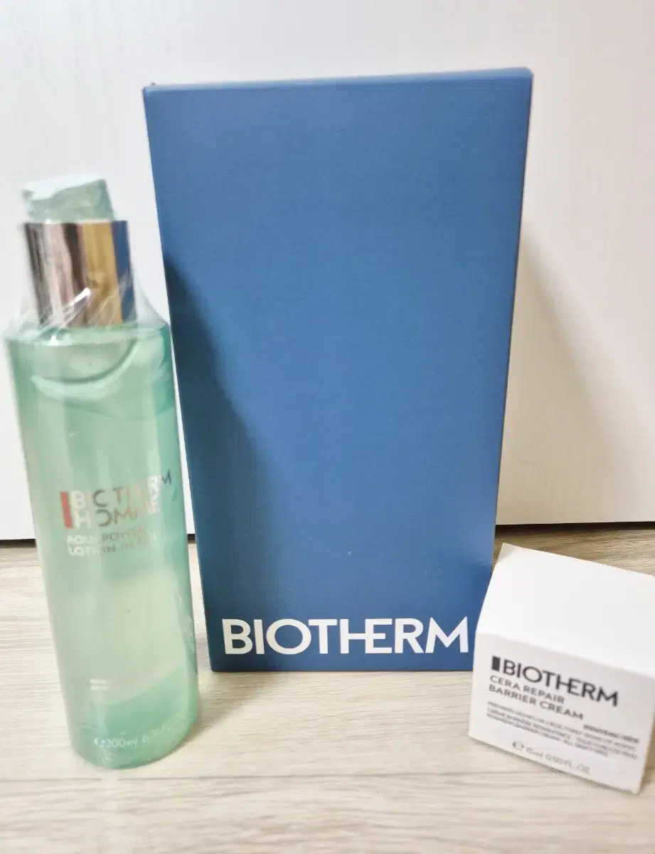 Biotherm Homme Aquapower Lotion in Gel Set (New)