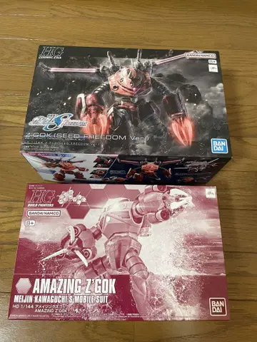 HG 1/144 어메이징 즈고크 & SEED FREEDOM Ver.