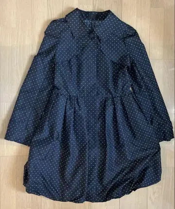 TO BE CHIC 스프링 코트 레인코트 도트 무늬 여성용