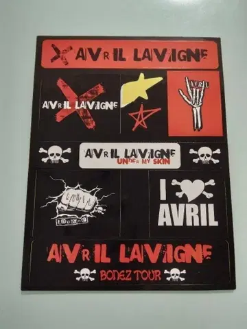 AVRIL LAVIGNE 아빌 라빈 스티커