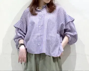 프리미엄 론 와이드 셔츠