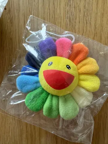 무라카미 다카시 Kaikai Kiki 꽃 봉제 인형 레인보우