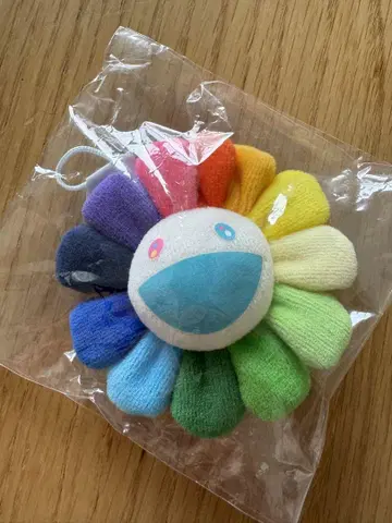 무라카미 다카시 Kaikai Kiki 꽃 봉제 인형 레인보우