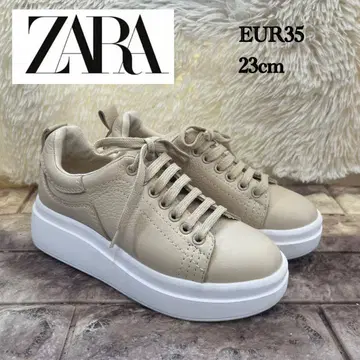 새상품급 자라 통굽 스니커즈 23cm