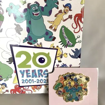 디즈니 몬스터 주식회사 20주년 핀 배지