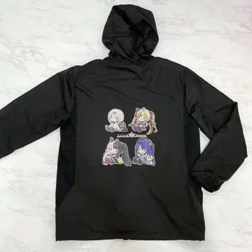 니지산지 Lilly Crown 리리쿠라 윈드브레이커 블랙 XL