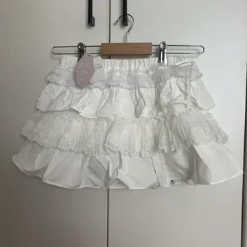 bubbles 레이스 캉캉 미니 스커트 빵