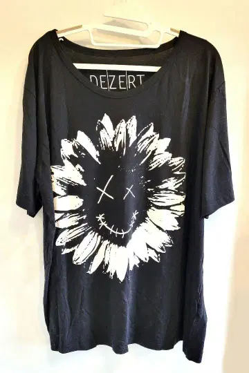DEZERT 해바라기 티셔츠 2019 굿즈 티셔츠 프리 사이즈