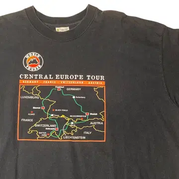 00s 할리 데이비슨 Harley-Davidson 유로 투어 기업 t