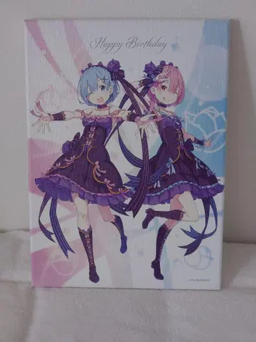 캔버스 아트 라무와 렘의 생일 생활 2021 ver.