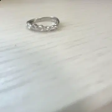 주얼리 보석 츠츠미 플라티나 다이아 5개 반지 6호 0.30캐럿