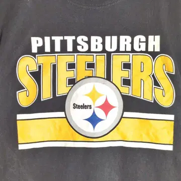 티셔츠 블랙 프로 팀 NFL 스틸러스 XL 사이즈