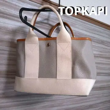 인기! Breath TOPKAPI 발수 스카치 그레인 네오 가죽 토트백