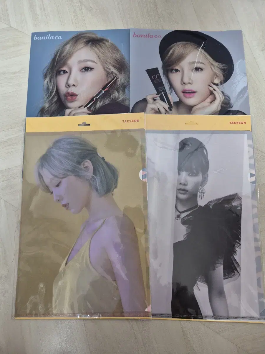 Taeyeon L holder (A4) 1st album, Banila Co. bulk sell